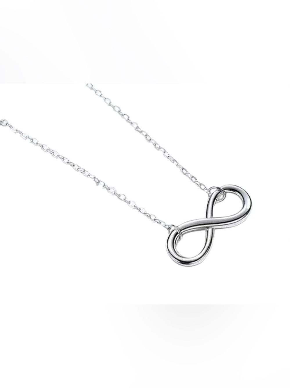 Infinity Style Stainless Steel Necklace